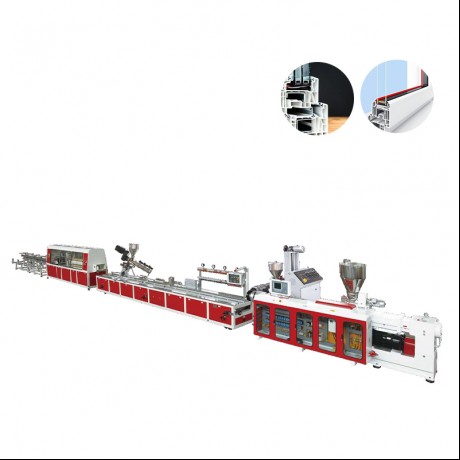 JWELL PVC windows High Speed ​​Profile Extrusion Line